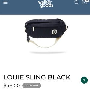 Walker Goods Louie Sling - Black